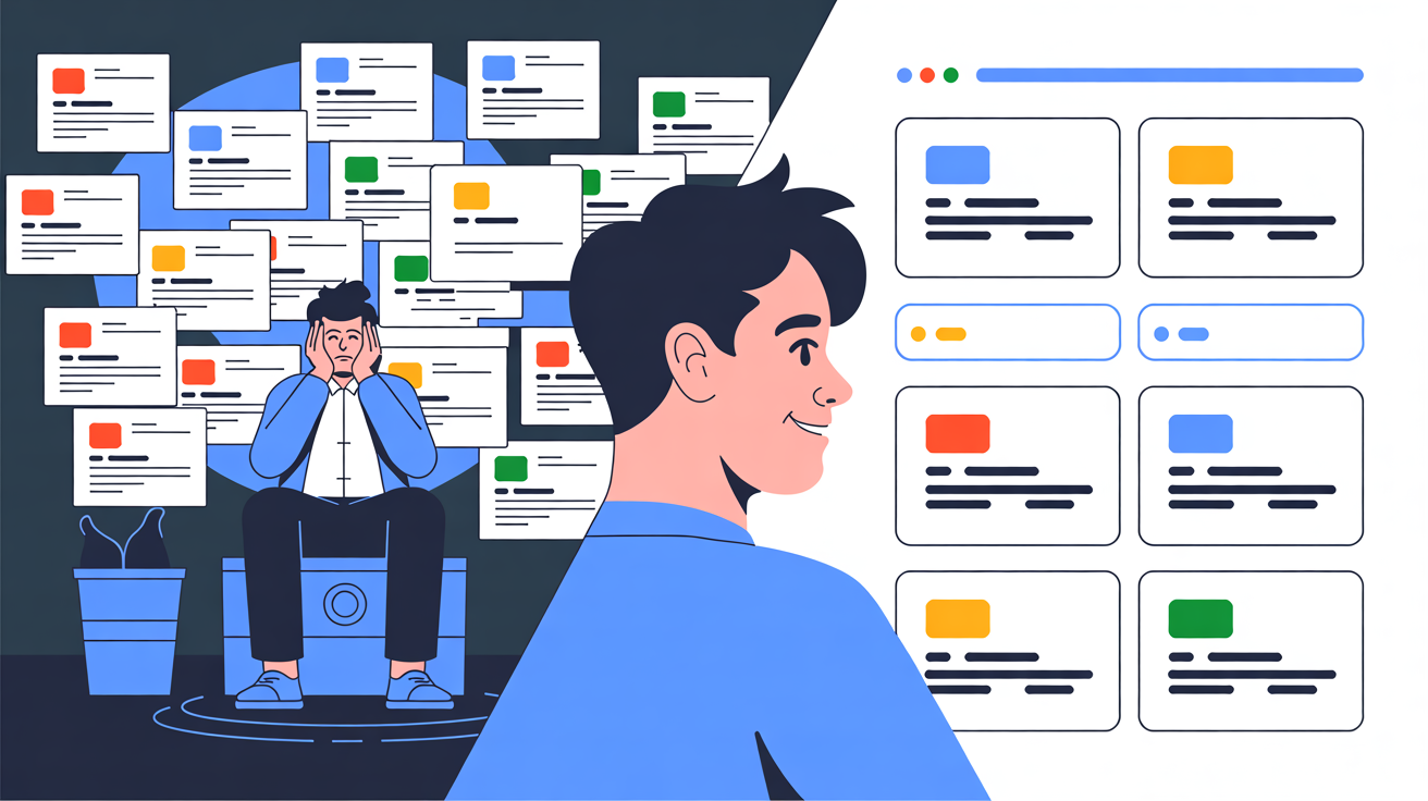 Metadata search discovey illustration